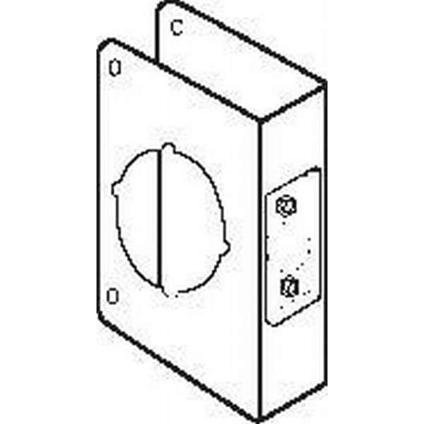 Classic Wrap Around for Cylindrical Door Lock with 2-1/8" Hole with 2-3/4" Backset and 1-3/4" Door